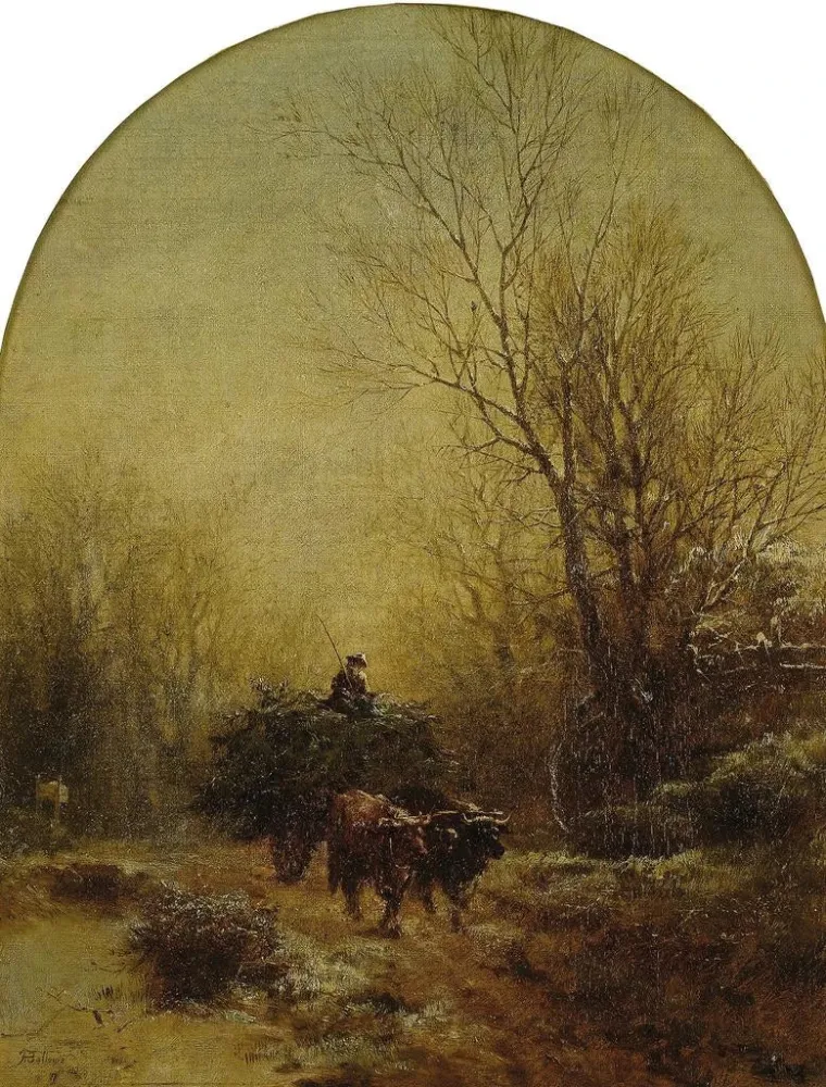 Gemälde Ein voller Wagen - Albert Fitch Bellows