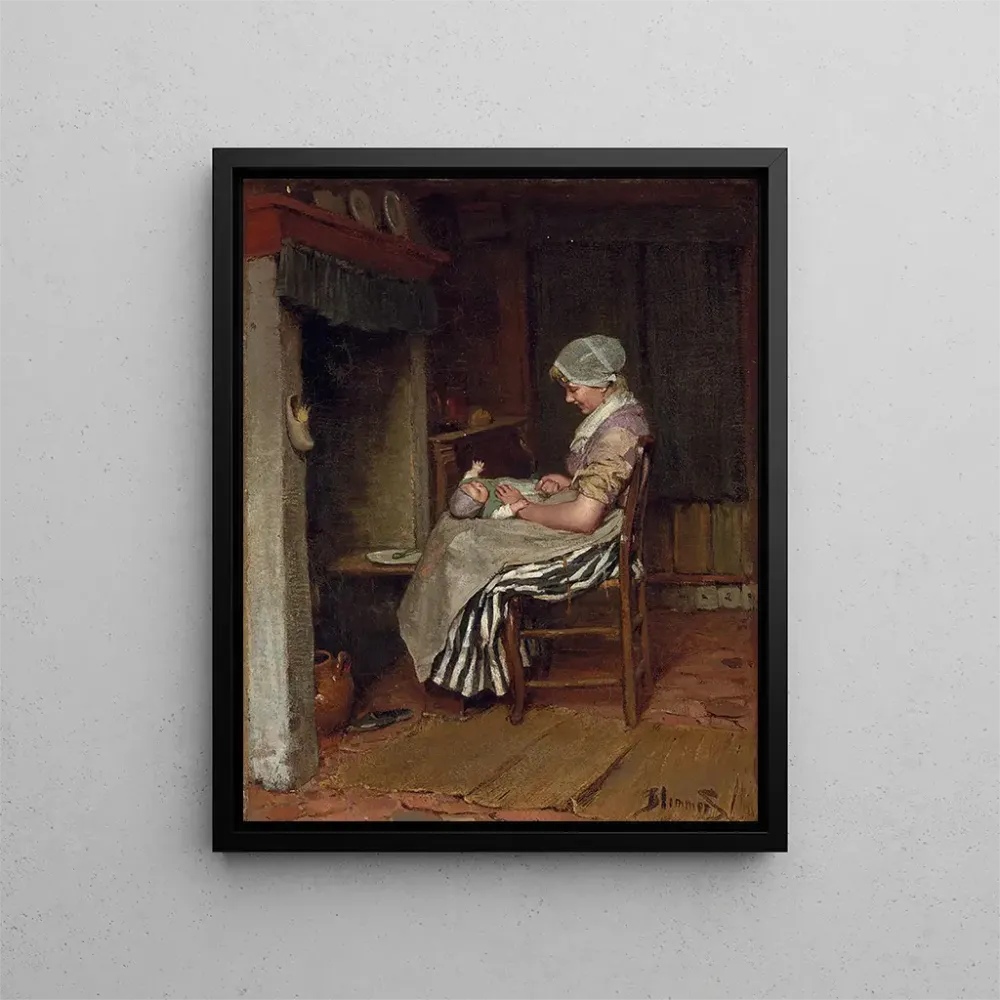 Gemälde Ein zärtlicher Moment - Bernardus Johannes Blommers