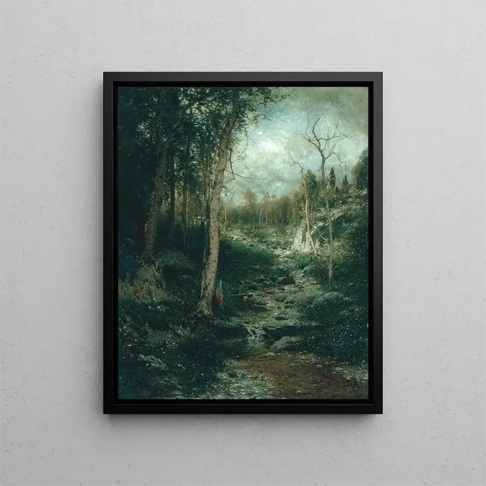 Gemälde Eine alte Lichtung - Alexander Helwig Wyant | Kunstdruck