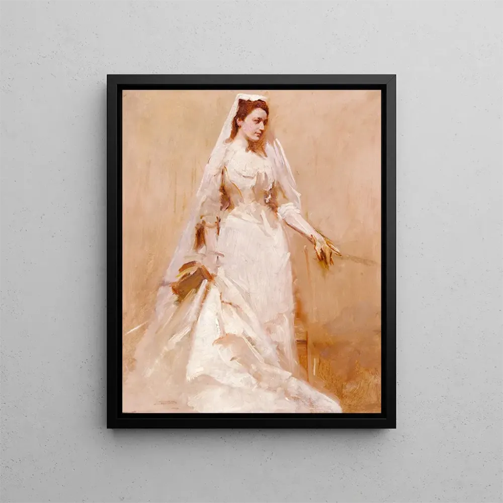 Gemälde Eine Braut - Abbott Handerson Thayer | Kunstdruck