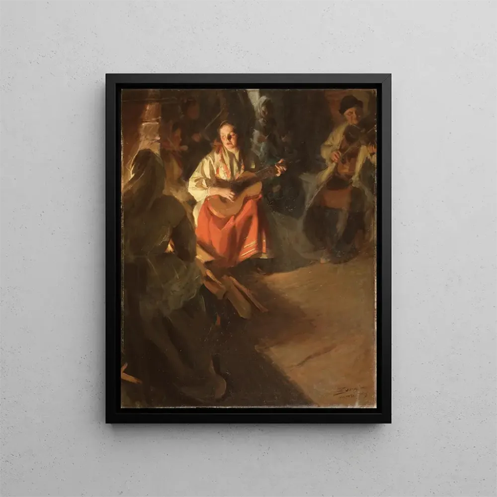 Gemälde Eine musikalische Familie - Anders Zorn | Kunstdruck