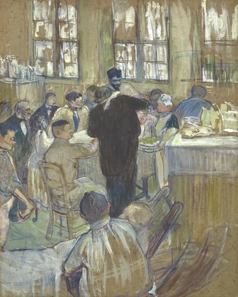 Gemälde Eine Operation des Doktor Pan im Internationalen Krankenhaus - Henri de Toulouse - Lautrec | Kunstdruck