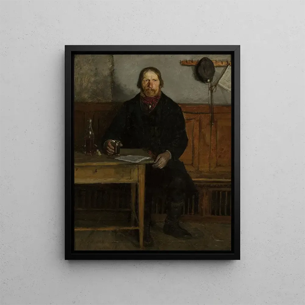 Gemälde einer Taverne - Antoni Piotrowski | Kunstdruck