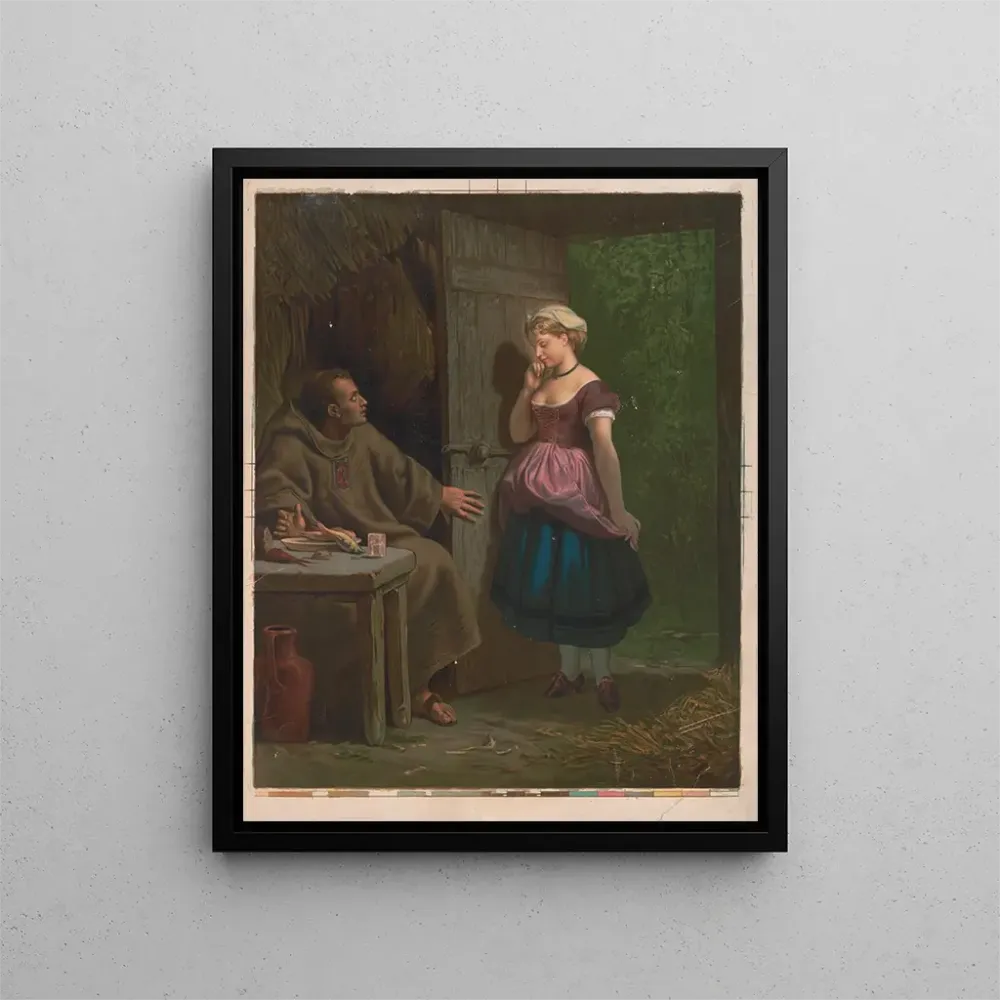 Gemälde Engouement - . C. Kaufmann | Kunstdruck