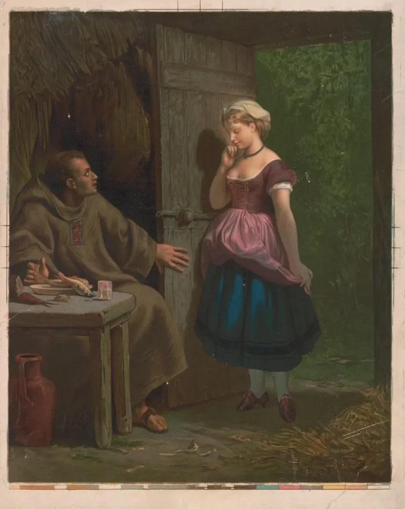 Gemälde Engouement - . C. Kaufmann | Kunstdruck