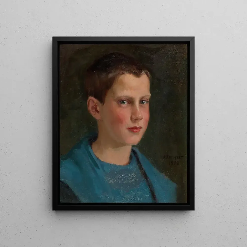 Gemälde Erik Edelfelt Kind - Albert Edelfelt | Kunstdruck