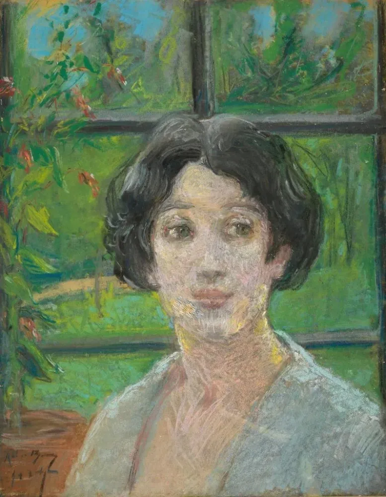 Gemälde Fenster des Gartens - Alice Pike Barney | Kunstdruck