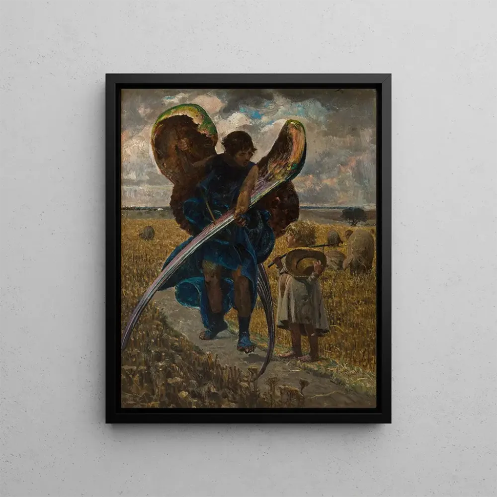 Gemälde Folgen dem Engel - Jacek Malczewski | Kunstdruck