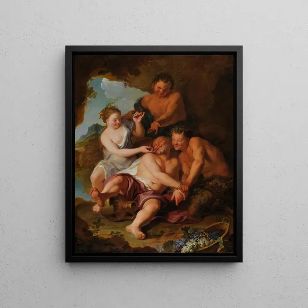 Gemälde Fort barbouillé de mères par gel - Antoine Coypel | Kunstdruck