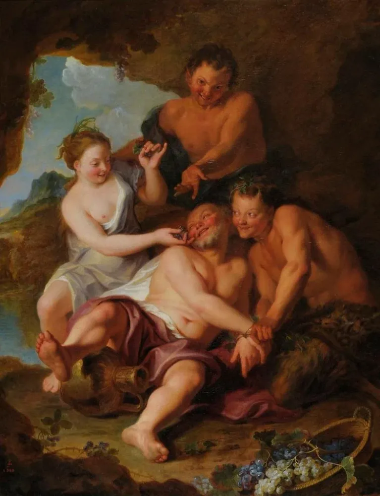 Gemälde Fort barbouillé de mères par gel - Antoine Coypel | Kunstdruck