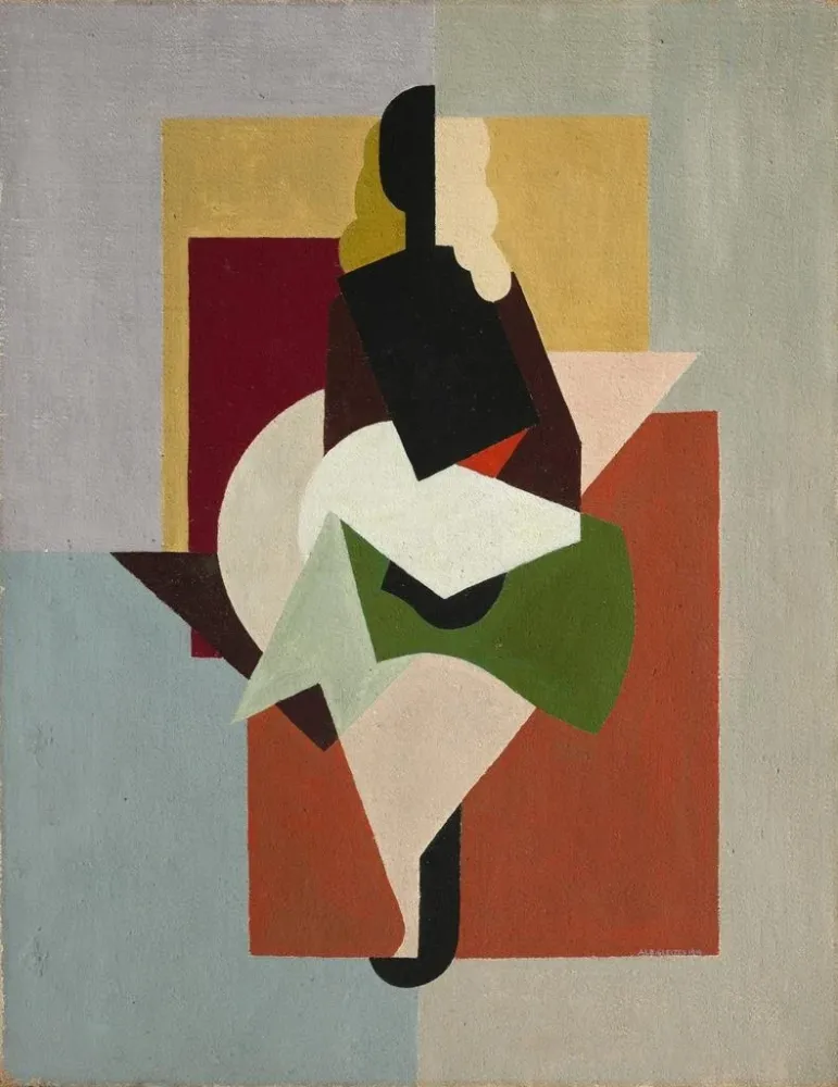 Gemälde Frau - Albert Gleizes | Kunstdruck