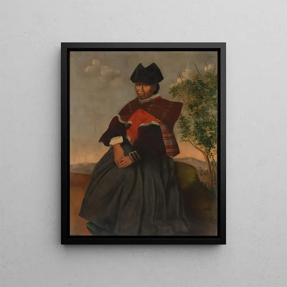 Gemälde Frau Aymara - Anonym | Kunstdruck