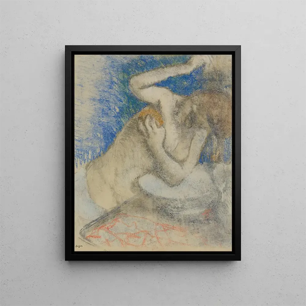 Gemälde Frau bei ihrer Toilette - Edgar Degas | Kunstdruck