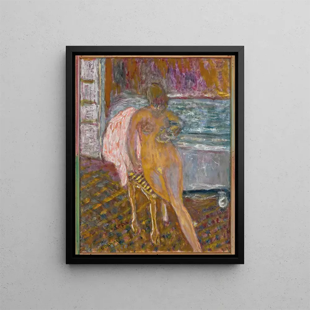Gemälde Frau bei ihrer Toilette - Pierre Bonnard | Kunstdruck
