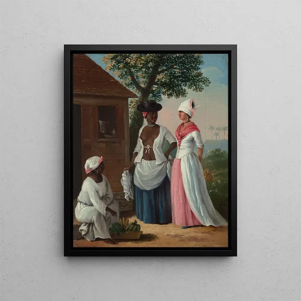 Gemälde Frauen frei von der Dominica - Agostino Brunias | Kunstdruck