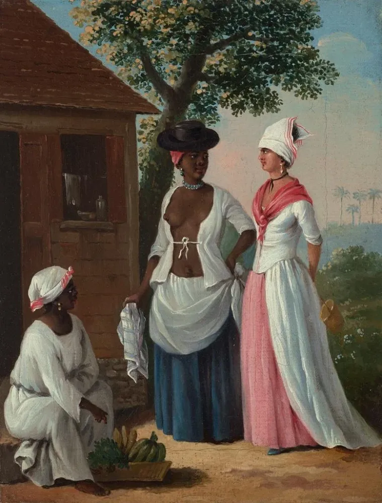Gemälde Frauen frei von der Dominica - Agostino Brunias | Kunstdruck