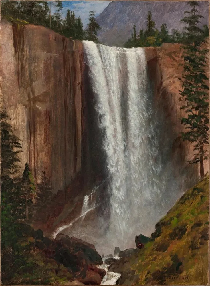 Gemälde Frühlingherbst - Albert Bierstadt | Kunstdruck
