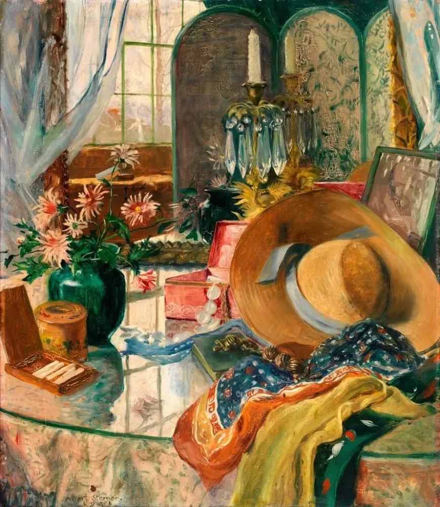 Gemälde Furbelows - Albert Sterner | Kunstdruck