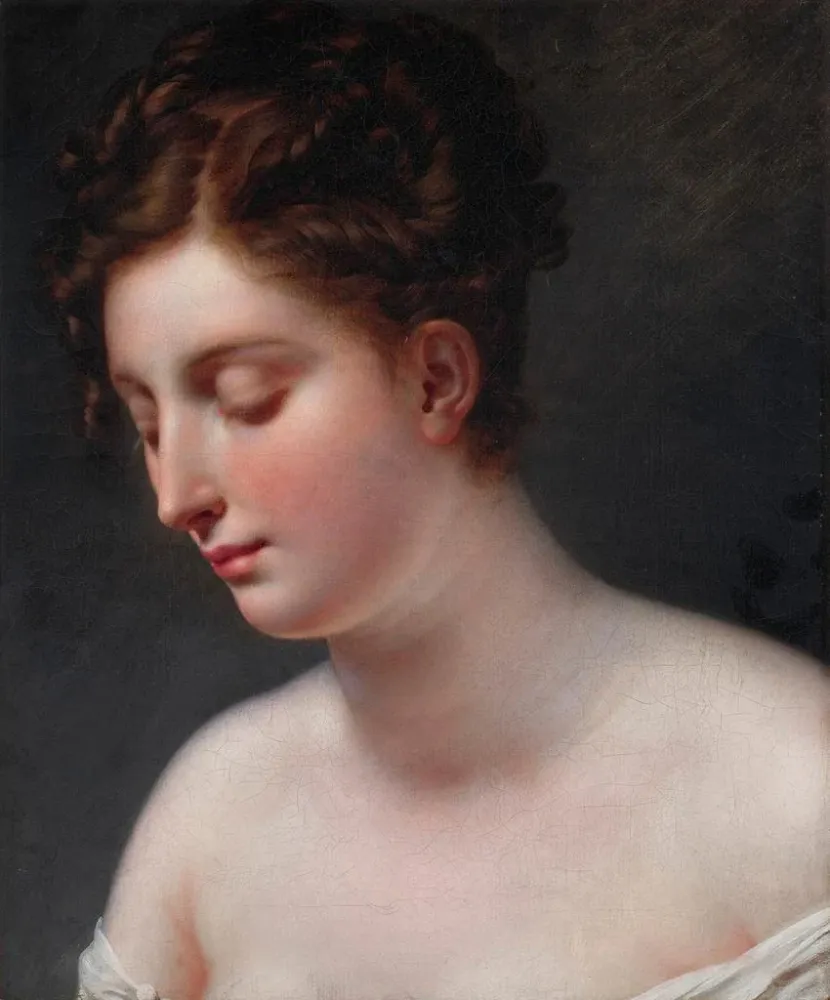 Gemälde Galatée - Anne-Louis Girodet-Trioson | Kunstdruck