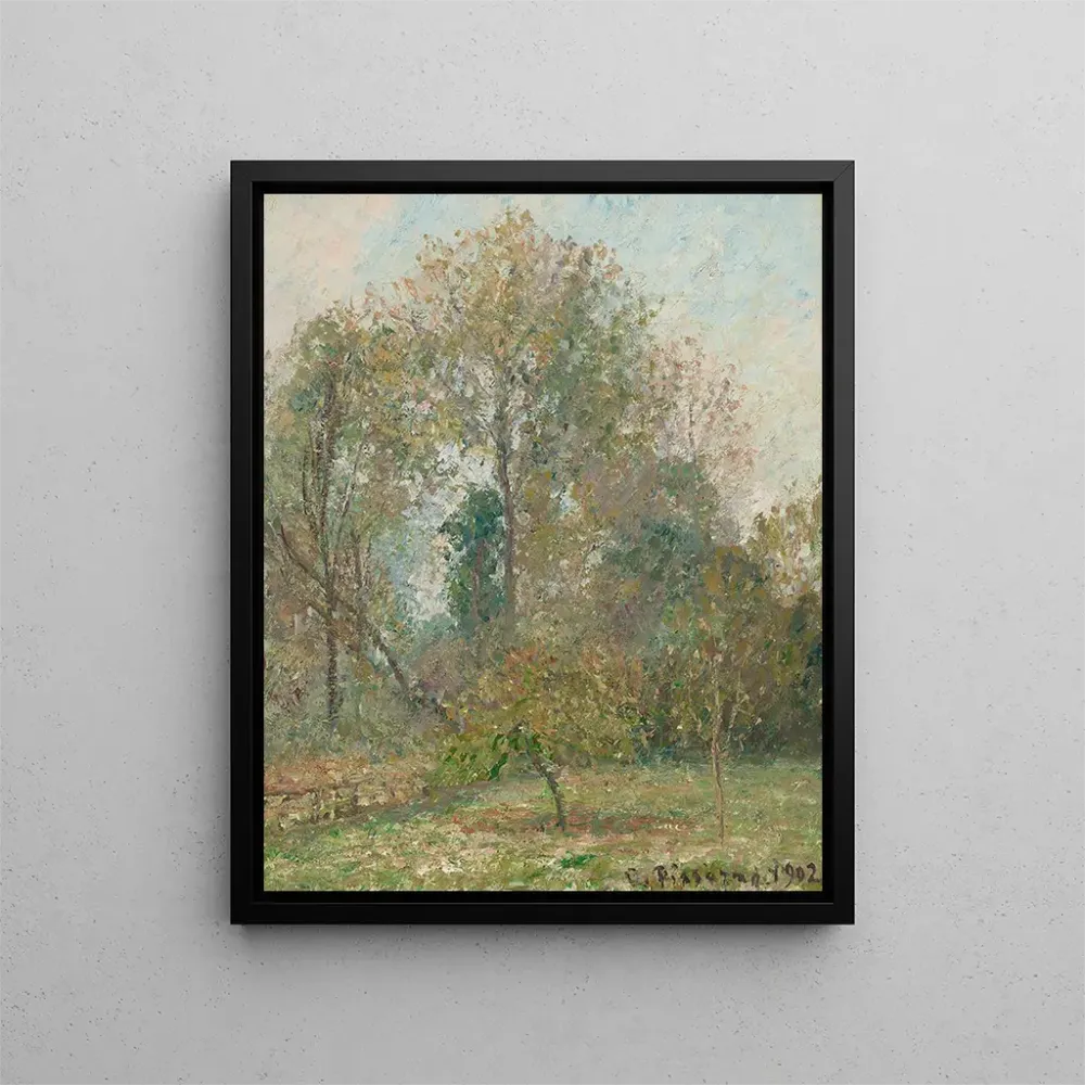 Gemälde Gelée blanche à Éragny - Camille Pissarro | Kunstdruck