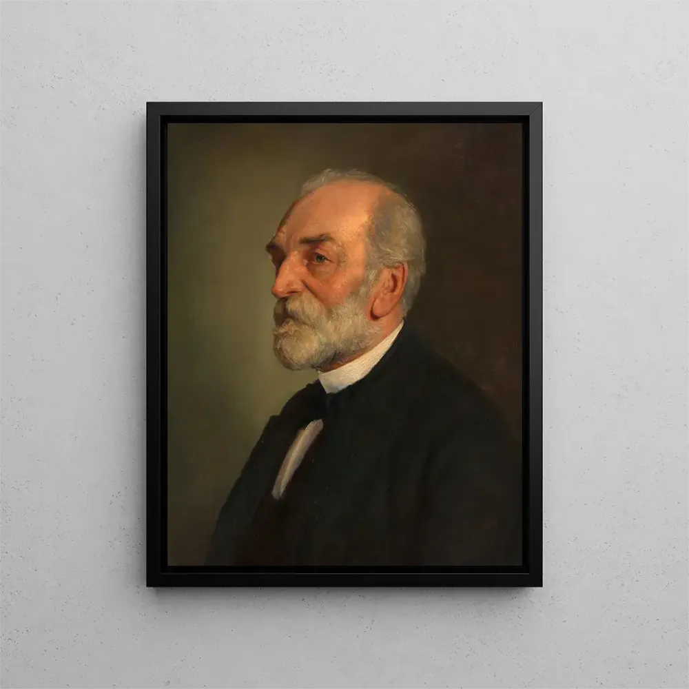 Gemälde Gerhard von Breuning 1818 - 1892, Arzt und Chirurg - Constanze von Breuning | Kunstdruck