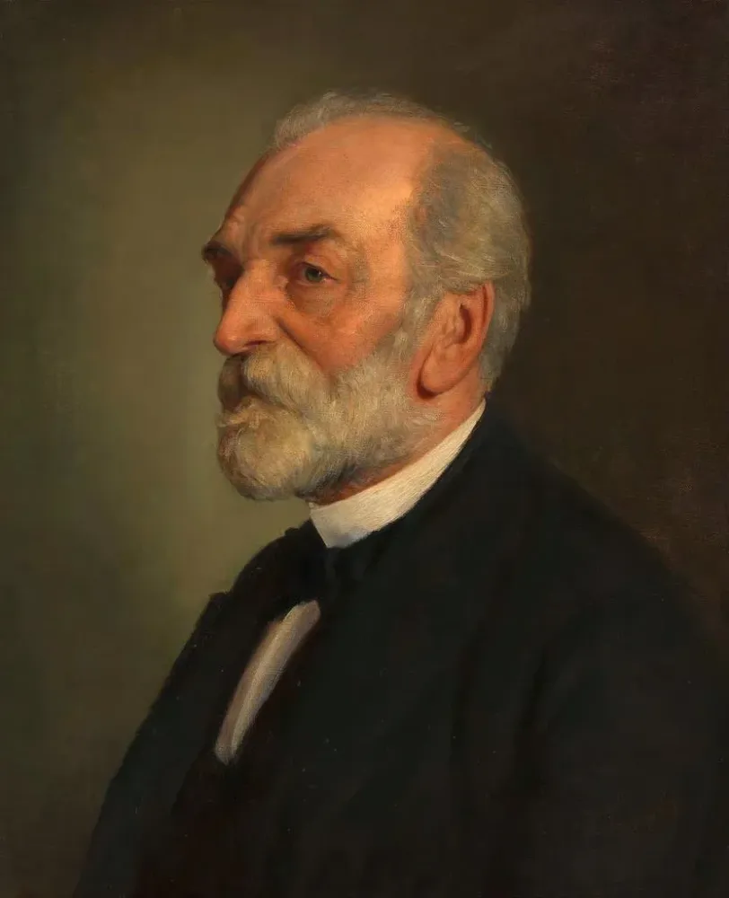 Gemälde Gerhard von Breuning 1818 - 1892, Arzt und Chirurg - Constanze von Breuning | Kunstdruck