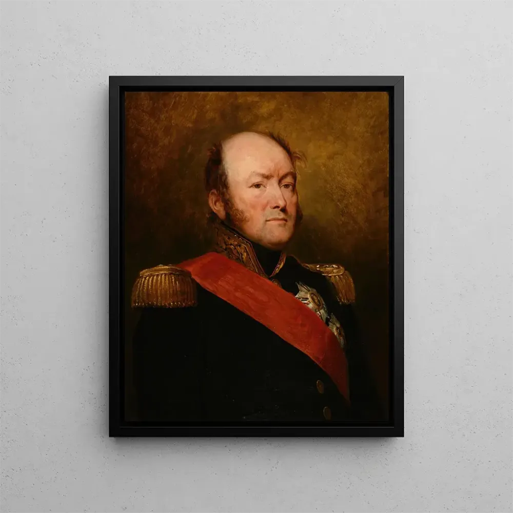 Gemälde Graf Drouet d'Erlon - Ary Scheffer | Kunstdruck