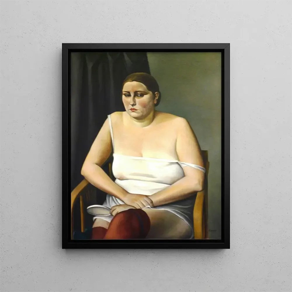 Gemälde Halbakt II - Alexander Kanoldt | Kunstdruck