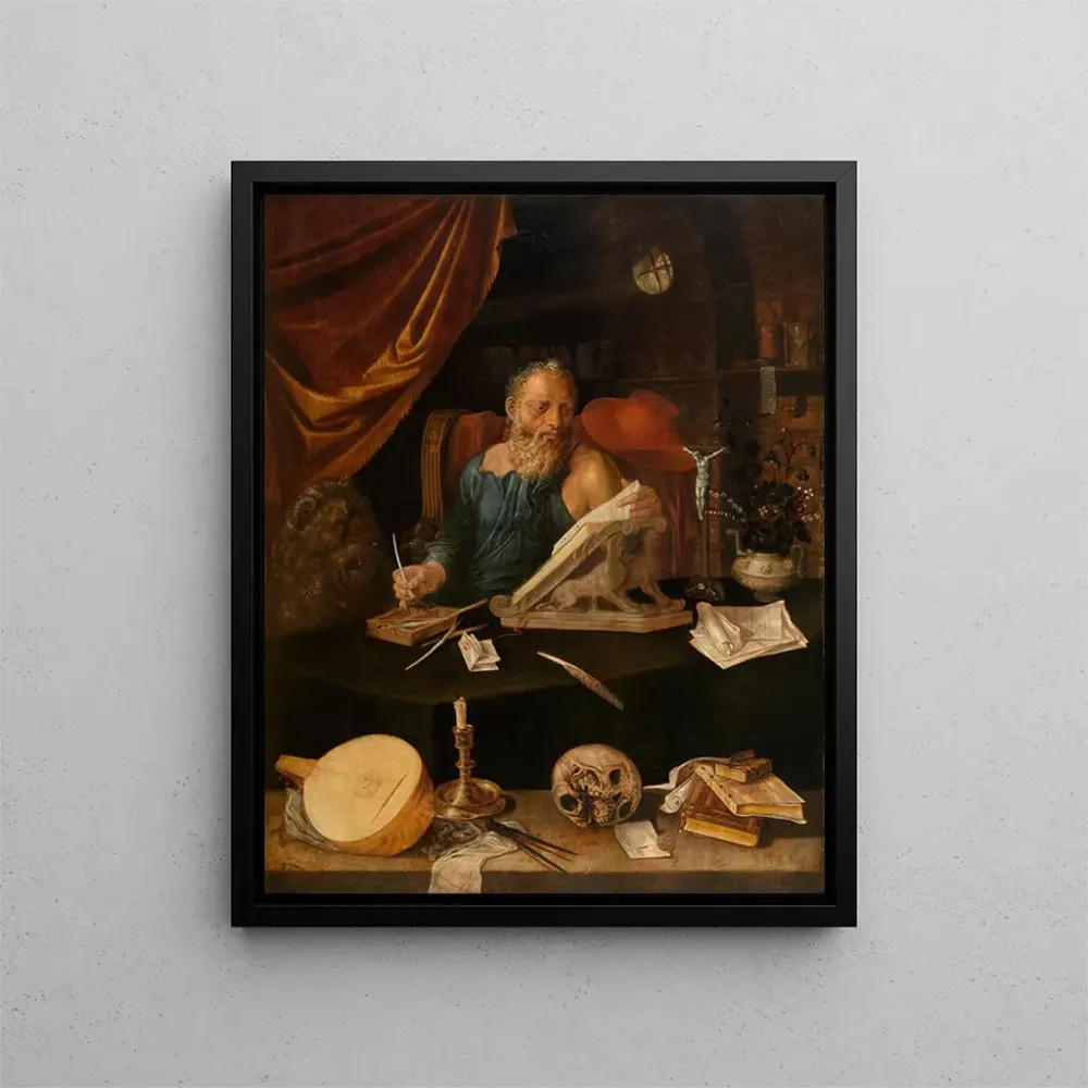 Gemälde Heiliger Hieronymus - Anonym | Kunstdruck