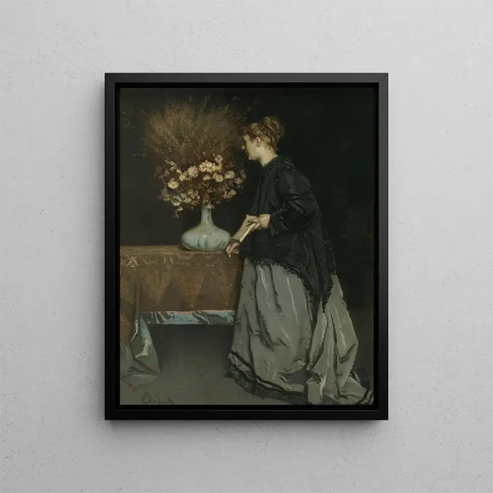 Gemälde Herbstblumen - Alfred Stevens | Kunstdruck