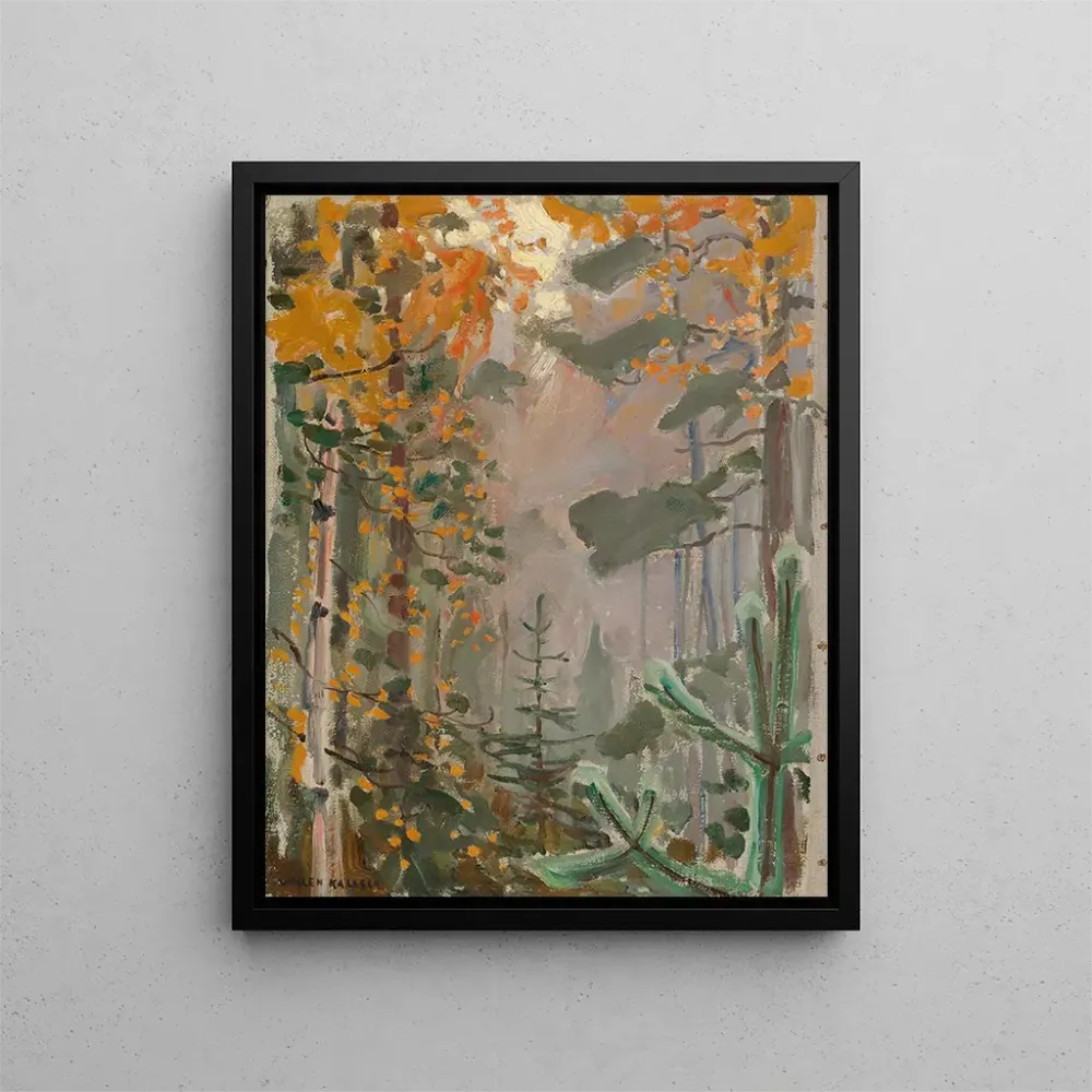 Gemälde Herbstlandschaft - Akseli Gallen-Kallela | Kunstdruck