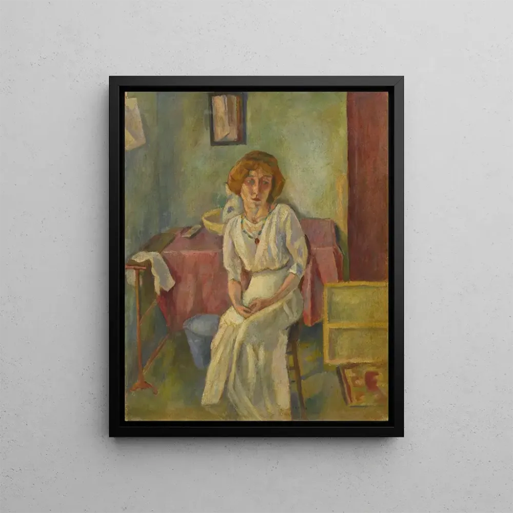 Gemälde Hermine David, l'atelier - Jules Pascin | Kunstdruck