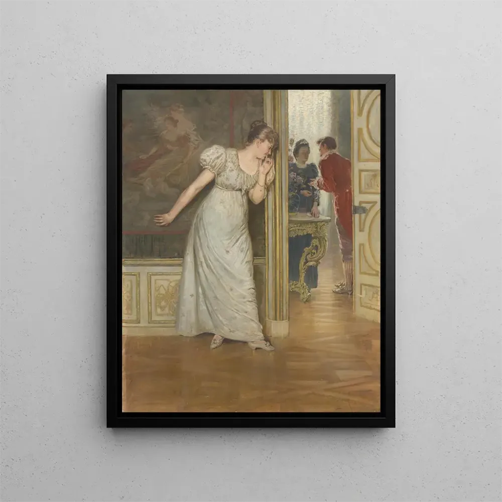 Gemälde Hof - Andor Dudits | Kunstdruck