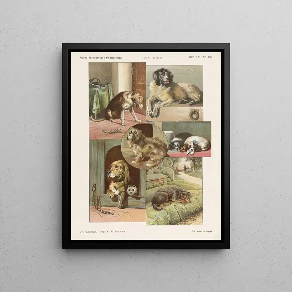Gemälde Hunde - Emrik Binger | Kunstdruck