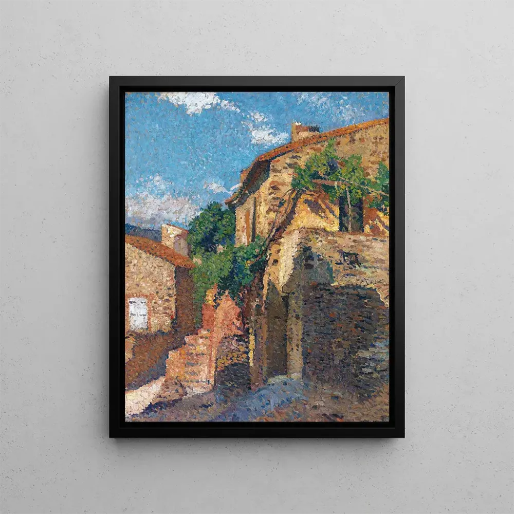 Gemälde Häuser Collioure - Henri Martin | Kunstdruck