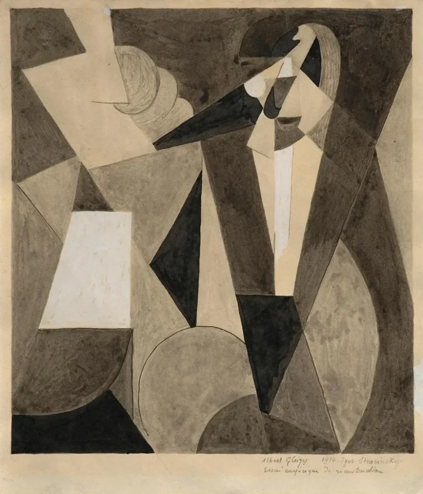 Gemälde Igor Stravinsky - Albert Gleizes | Kunstdruck