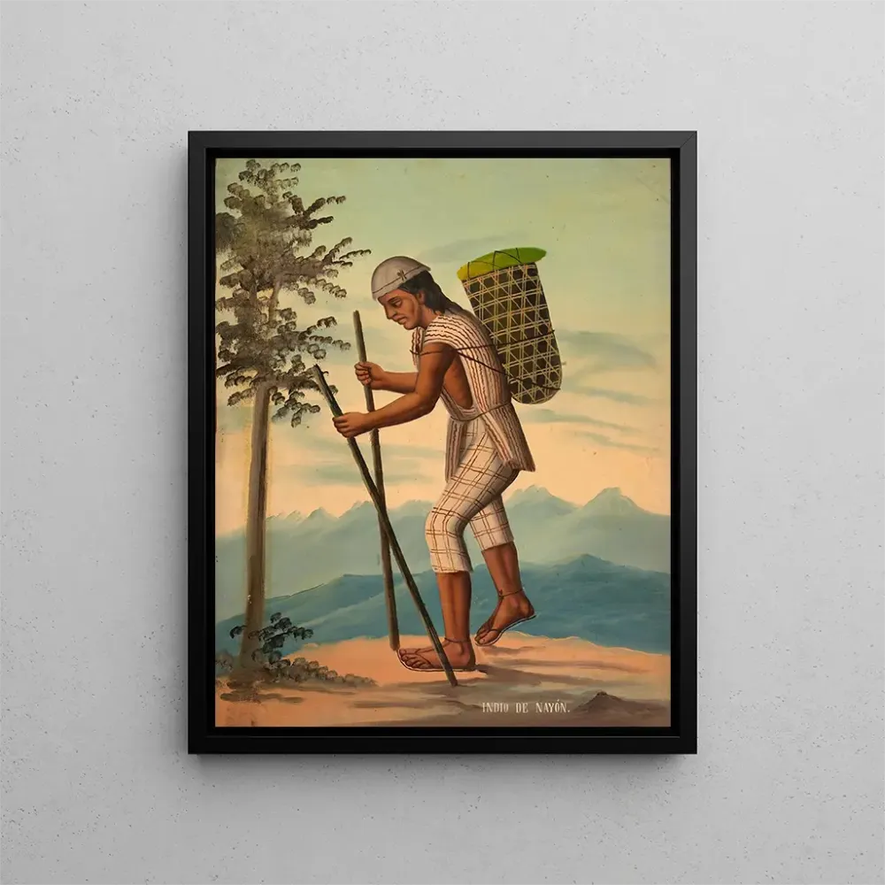 Gemälde Indio Saparo - Anonym | Kunstdruck