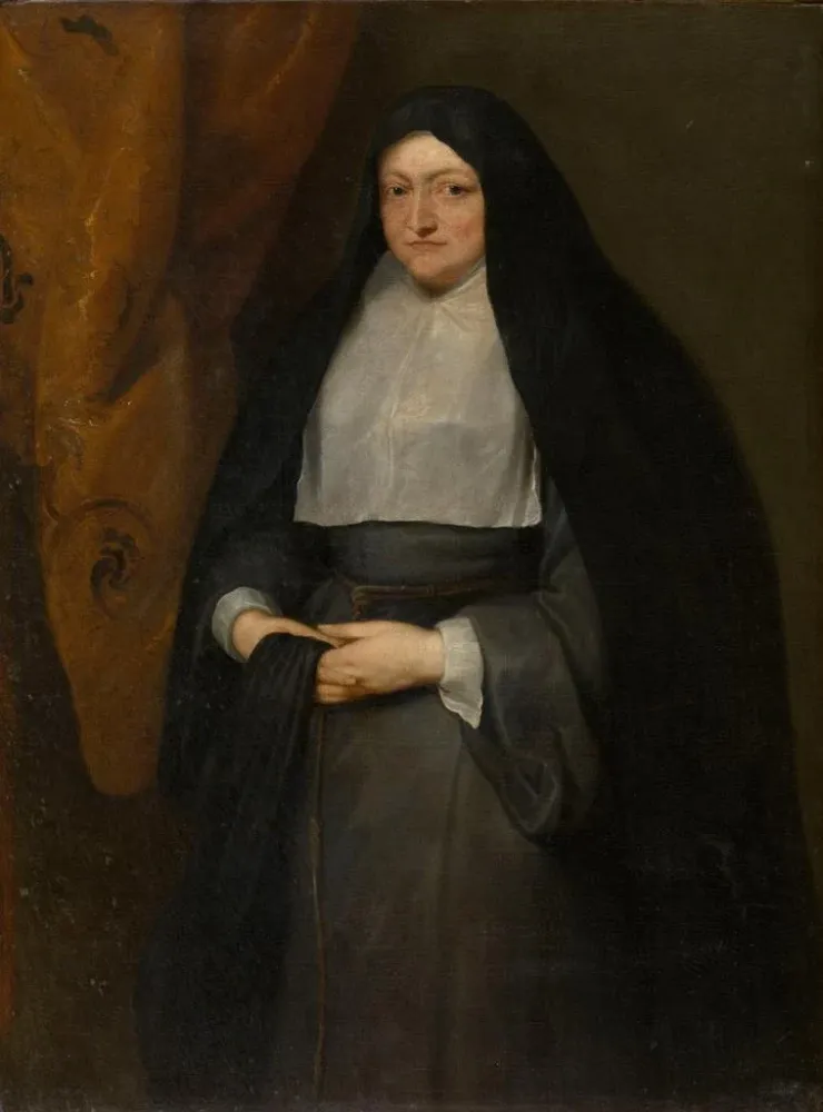 Gemälde Infante Isabelle Clara Eugenia - Antoine van Dyck | Kunstdruck