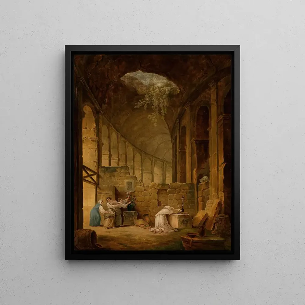 Gemälde Innenansicht des Kolosseums Rom - Aleksandra Potocka | Kunstdruck