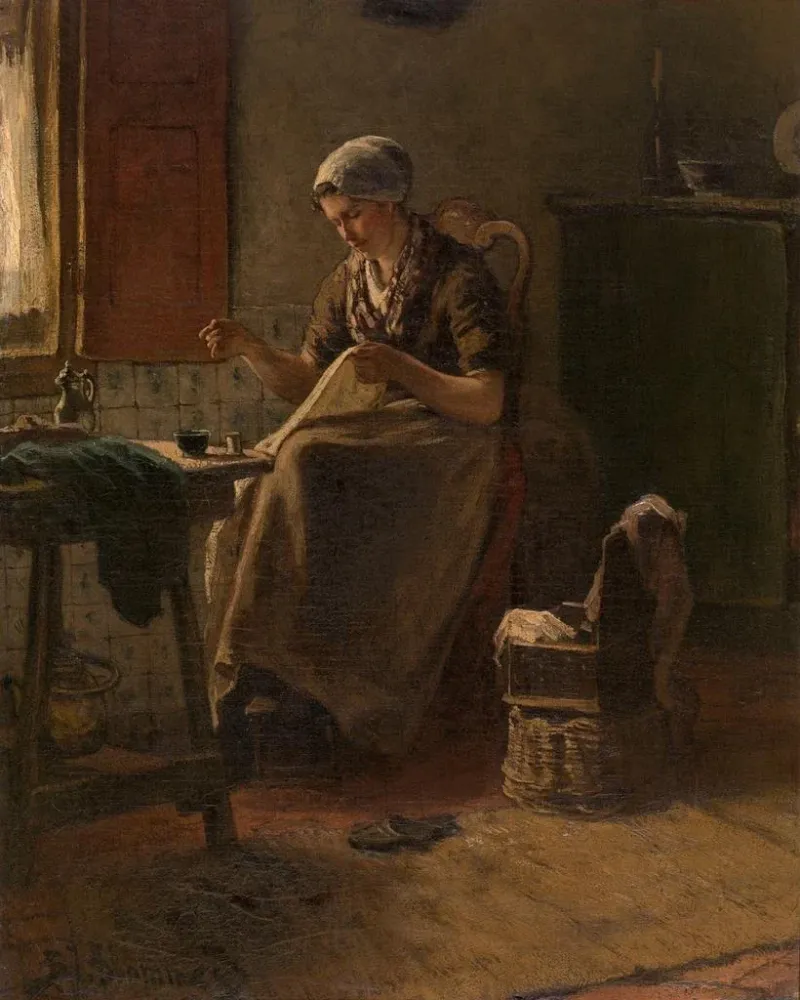 Gemälde Innenraum - Bernardus Johannes Blommers | Kunstdruck
