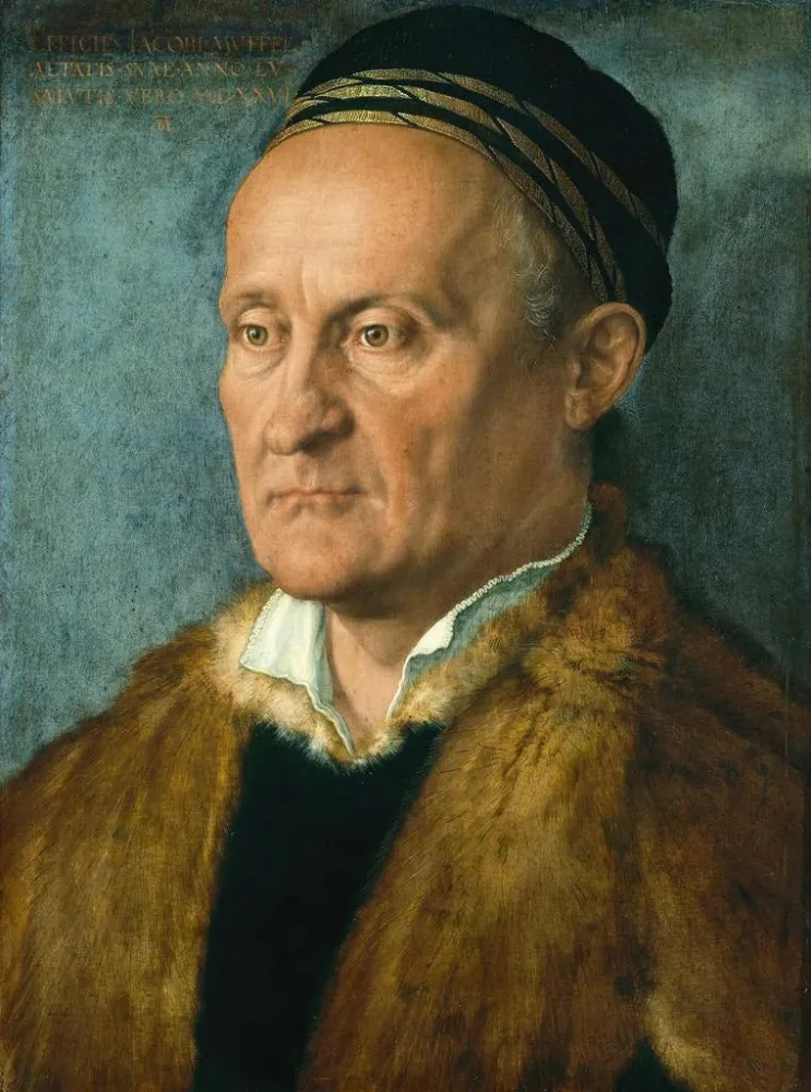 Gemälde Jacob Muffel - Albrecht Dürer | Kunstdruck