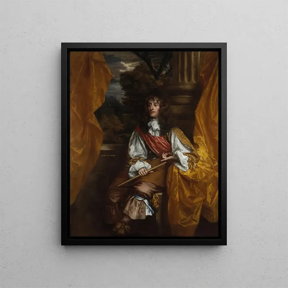 Gemälde Jacques VII und II als Herzog von York - Sir Peter Lely | Kunstdruck