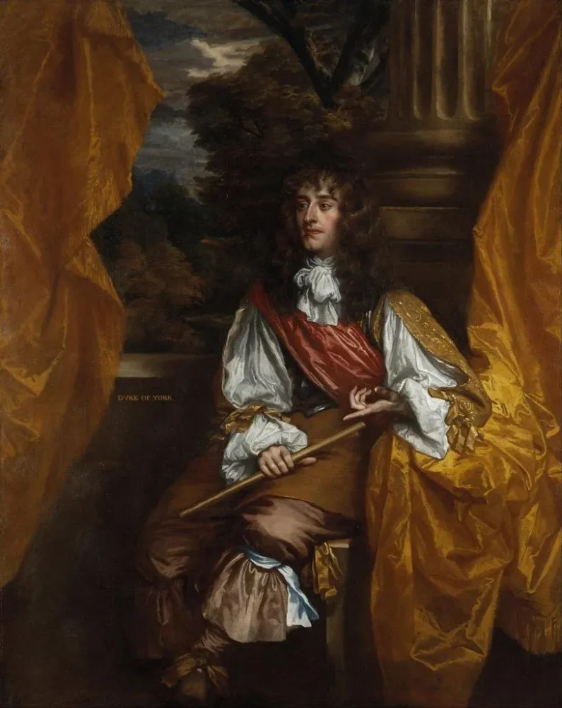 Gemälde Jacques VII und II als Herzog von York - Sir Peter Lely | Kunstdruck