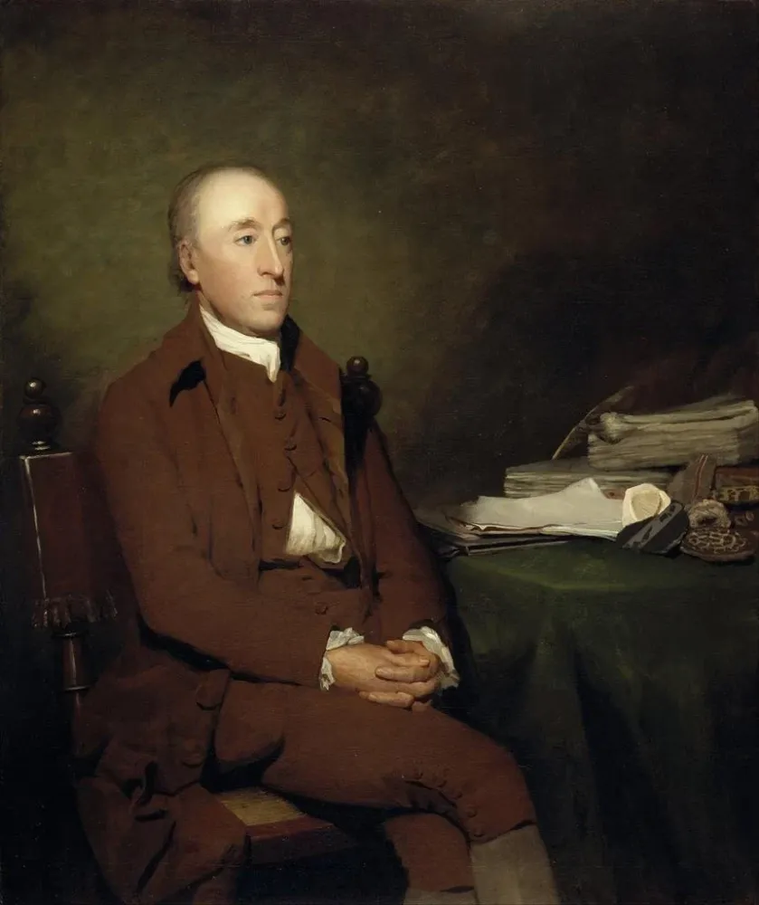 Gemälde James Hutton (1726 - 1797), Geologe - Sir Henry Raeburn | Kunstdruck