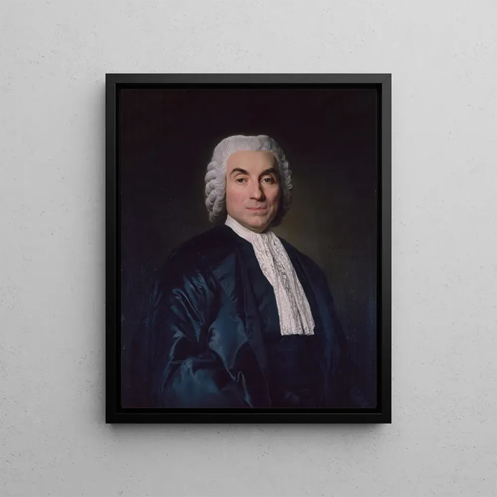 Gemälde Jean - Baptiste François, Graf von la Michodière, vom Handel ausgeschlossen (1772 - 1778) - Joseph Siffred Dupless...