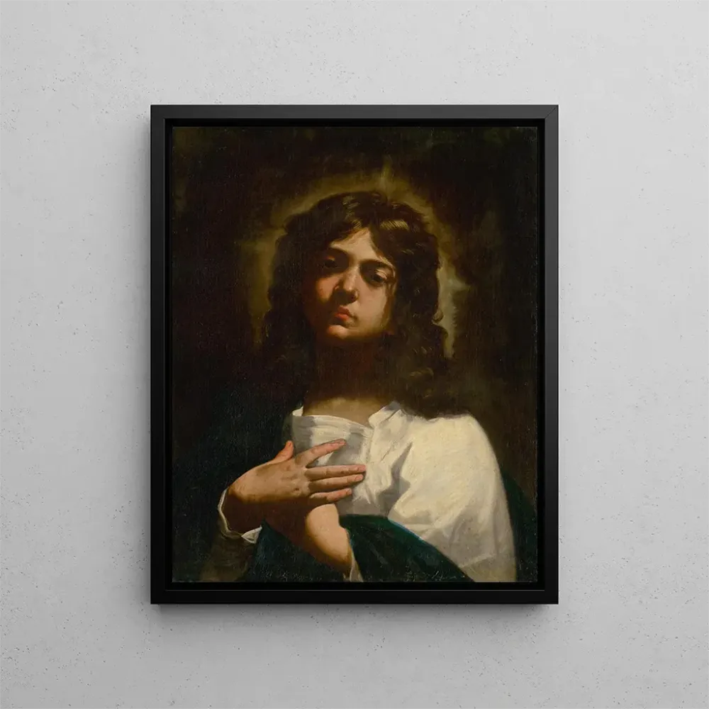 Gemälde Jean l'Évangéliste - Après Simone Cantarini