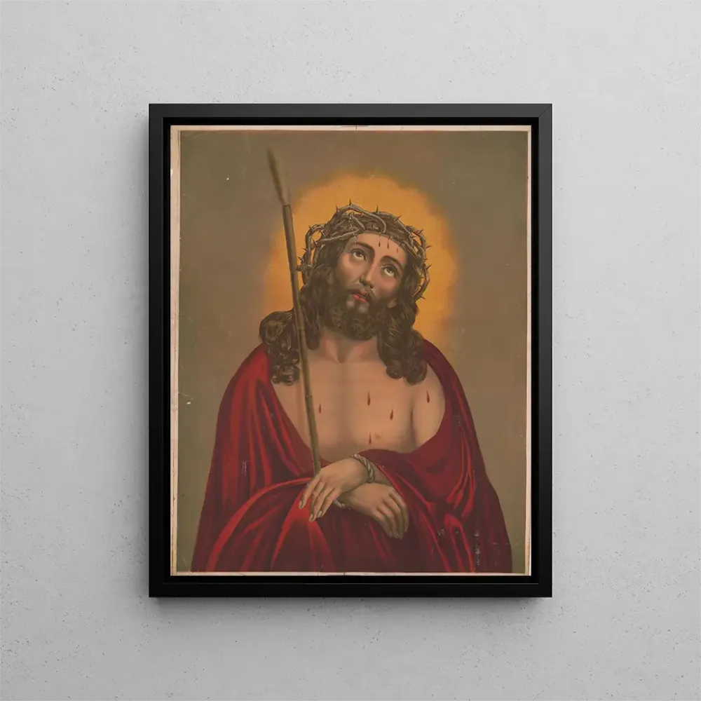 Gemälde Jesus Christus mit Dornenkrone - Anonym | Kunstdruck