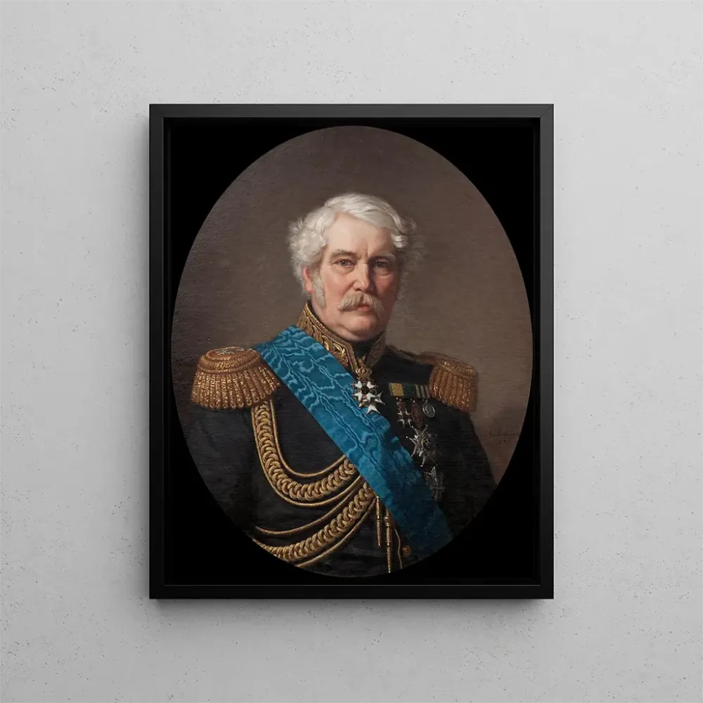 Gemälde Johan Peter Lefrn 1784-1862 - Amalia Lindegren | Kunstdruck