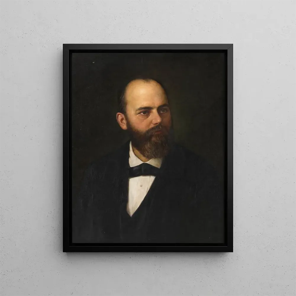 Gemälde Dr Johann Ferdinand Edler von Schranck, Vizebürgermeister von Wien - Adolf Mayerhofer | Kunstdruck