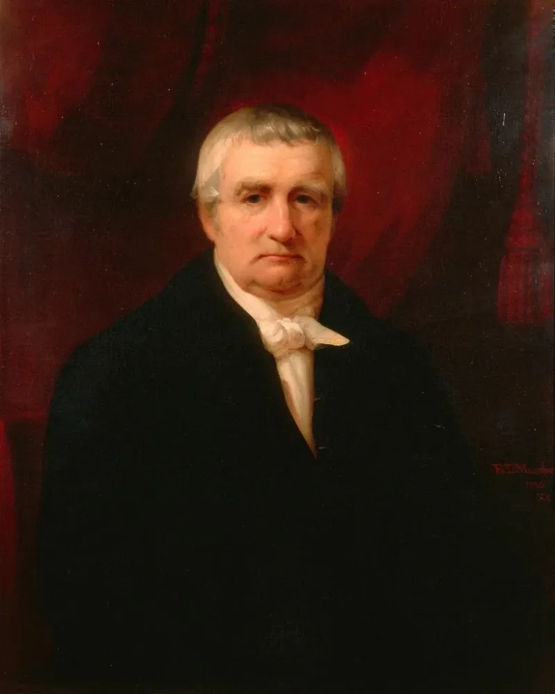 Gemälde John Jacob Astor 1763 - 1848 - Edward Dalton Marchant